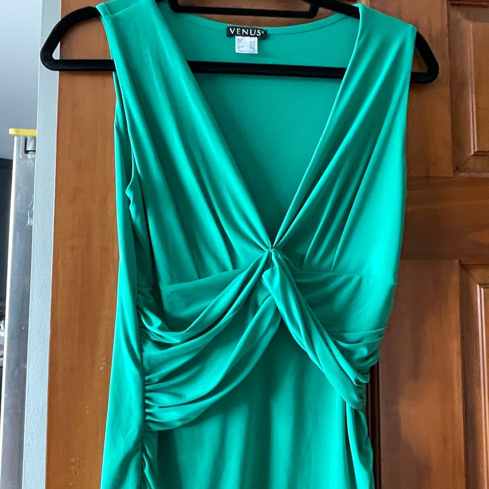 Venus green blouse